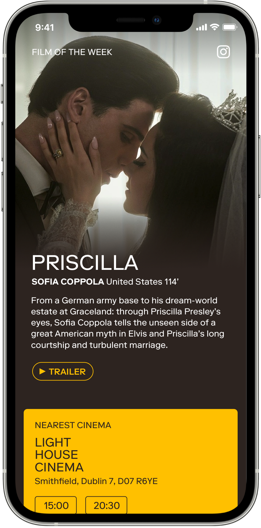 MUBI Go app screenshot