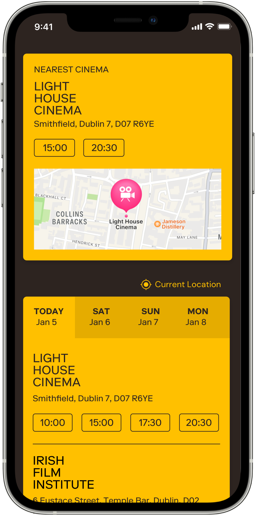 MUBI Go app screenshot