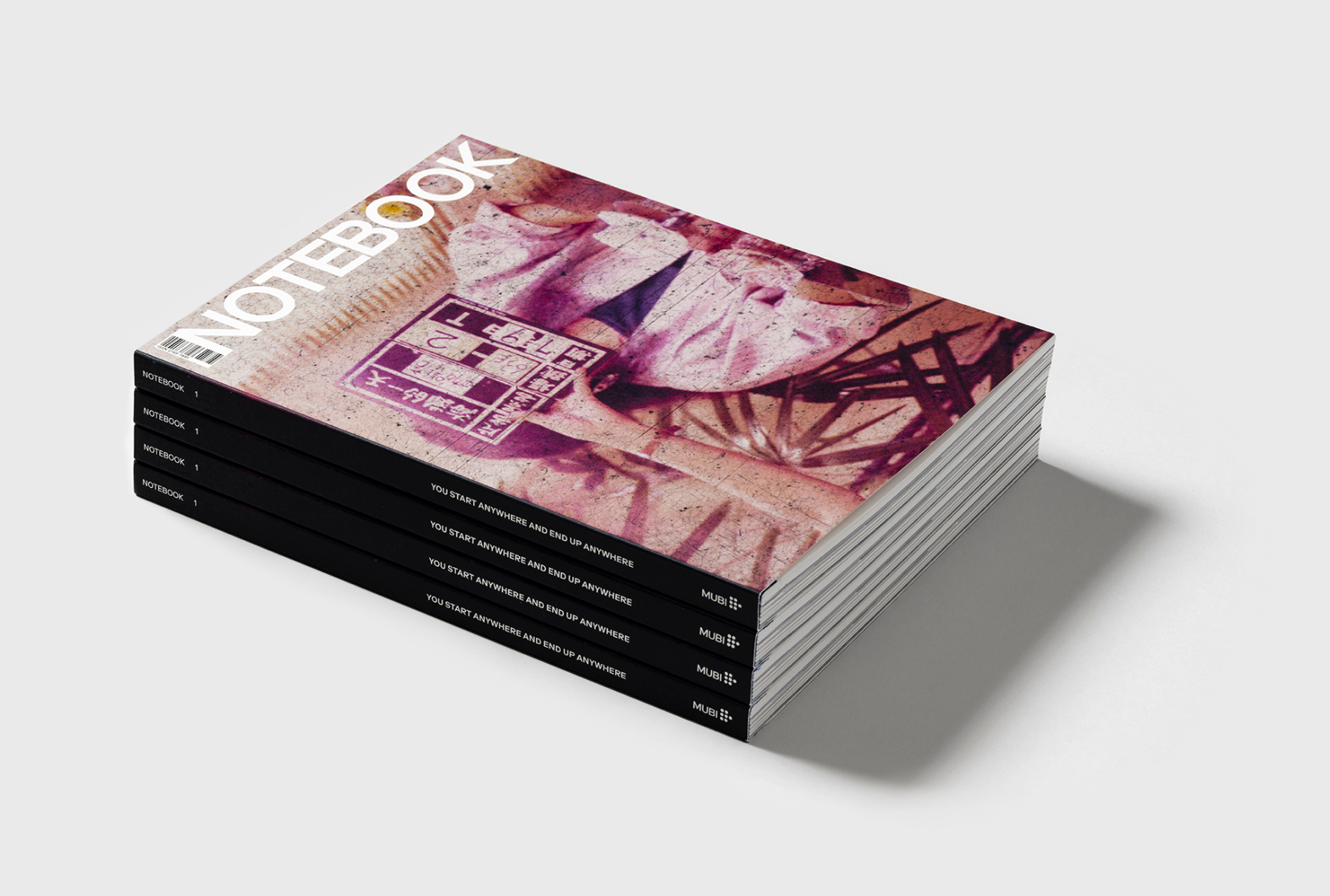 Stack of Notebook magazines